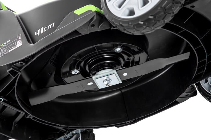 Газонокосилка аккумуляторная GREENWORKS G40LM41 (2504707) [40В, без акб и з/у]