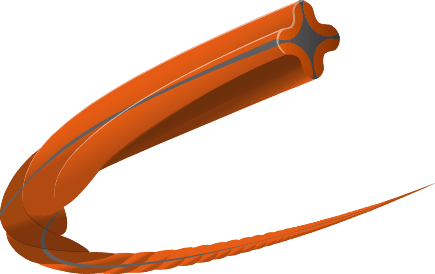 Леска триммерная HUSQVARNA Whisper Twist 2.7х210м (5976691-32)