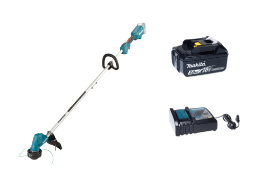 Триммер аккумуляторный MAKITA DUR192LRM [18В, 1х3.0 Ач, з/у]