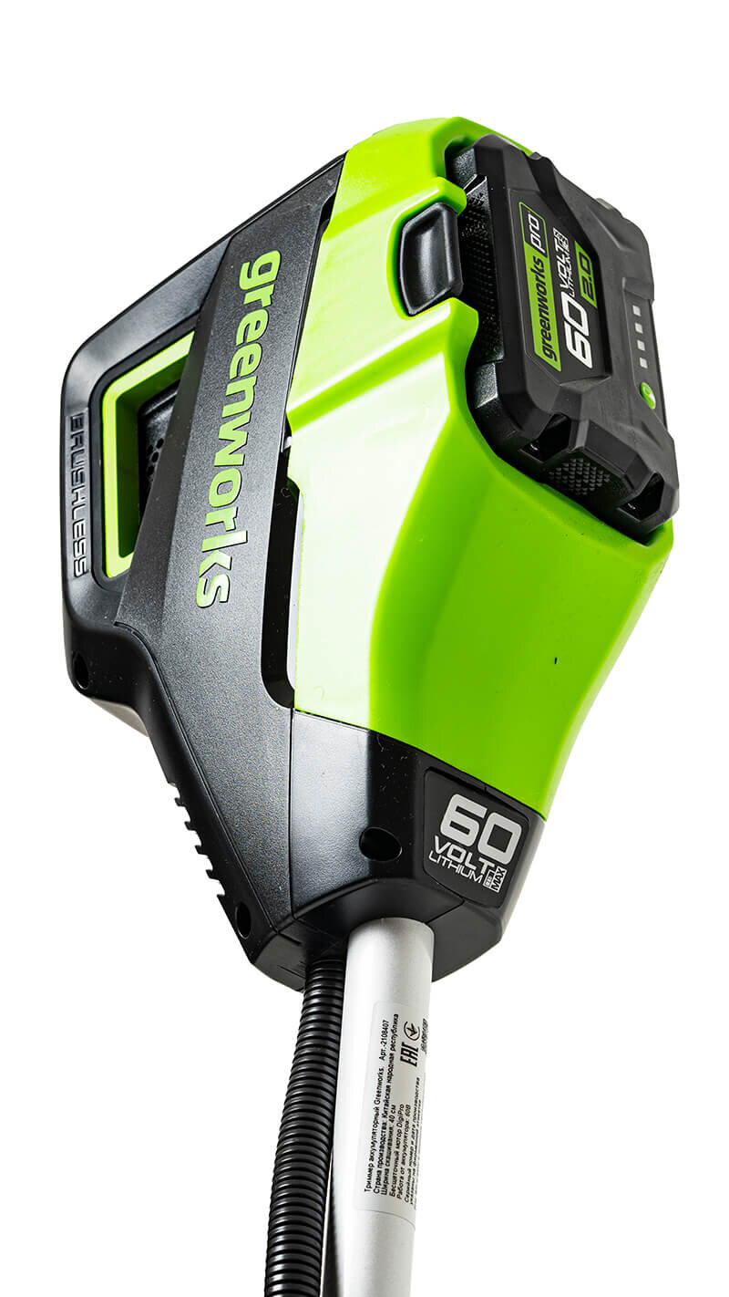 Триммер аккумуляторный GREENWORKS GD60BCB (2108407) [60В, без акб и з/у]