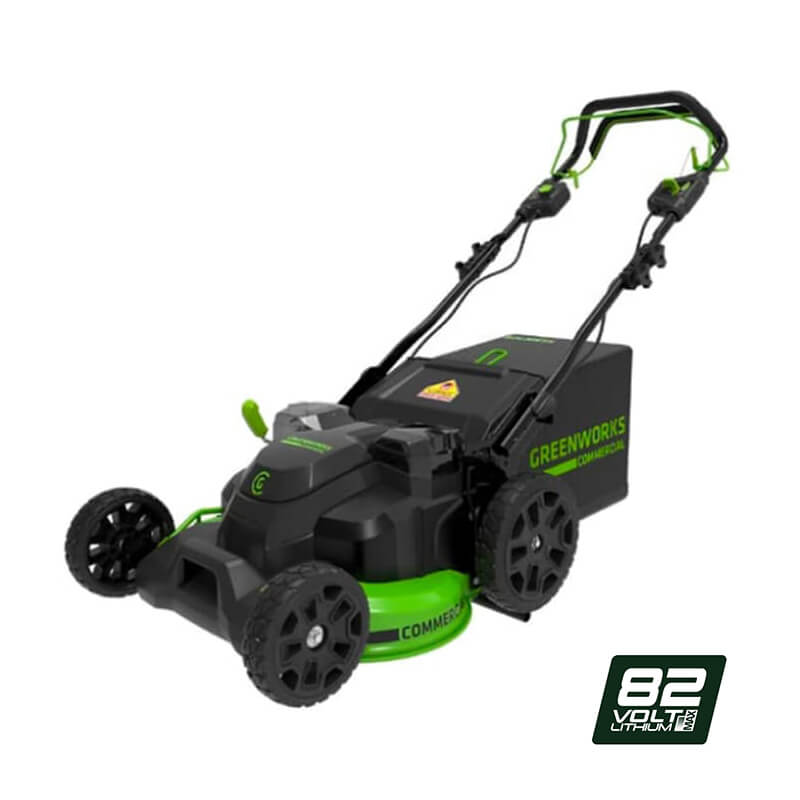 Газонокосилка аккумуляторная GREENWORKS GC82LM61S TwinForce (2515607) [82В, без акб и з/у]