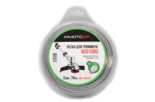 Леска триммерная KIMOTO Duo Core 3.0х74м (093178)