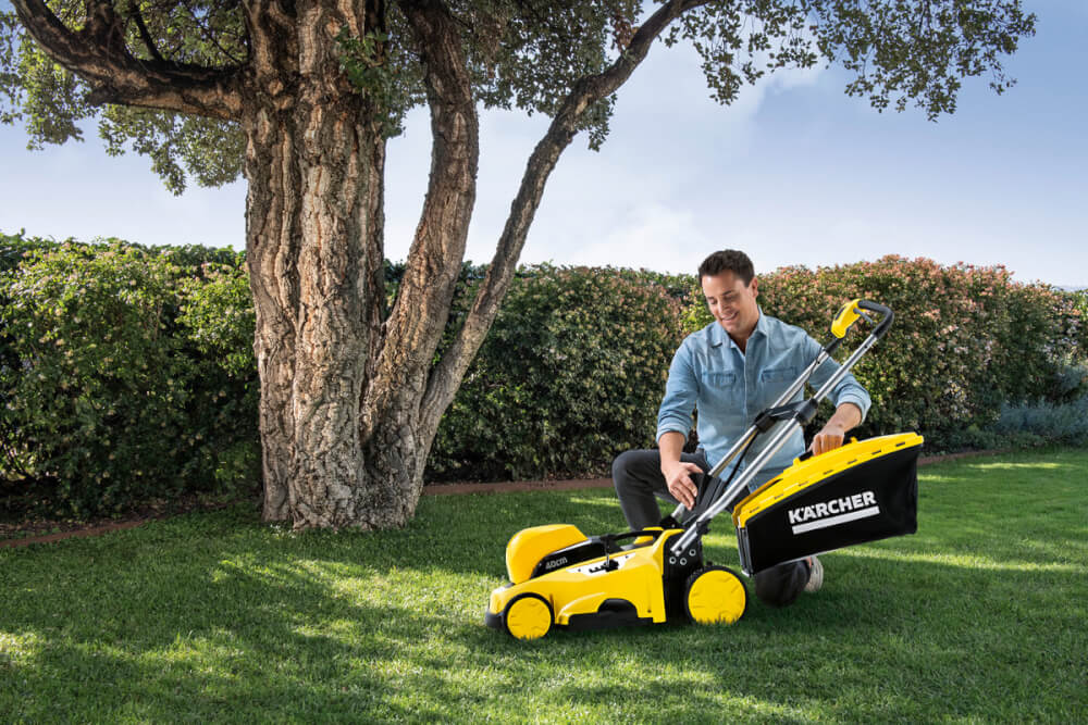 Газонокосилка аккумуляторная KARCHER LMO 36-40 Set *EU (1.444-450) [36В, 1х5.0 Ач, з/у]