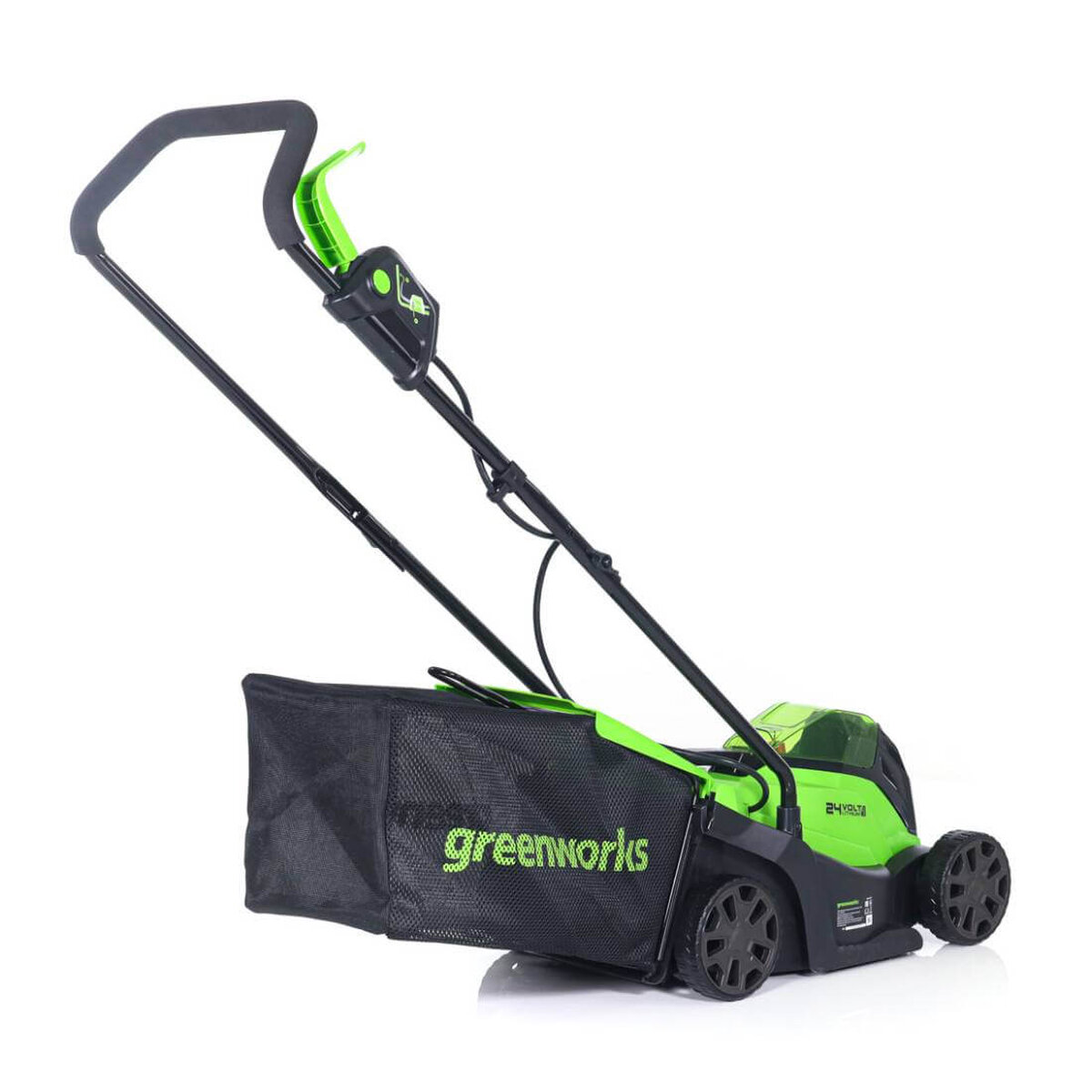 Газонокосилка аккумуляторная GREENWORKS GD24LM33K2 (2516107UA) [24В, 1х2.0 Ач, з/у]