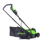 Газонокосилка аккумуляторная GREENWORKS GD24LM33K2 (2516107UA) [24В, 1х2.0 Ач, з/у]