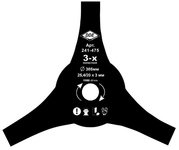 Нож DDE 3Т 305х25.4/20мм (241-475)