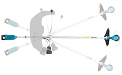 Триммер аккумуляторный MAKITA LXT DUR190UZX3-KIT [18В, 1х3.0 Ач, з/у]