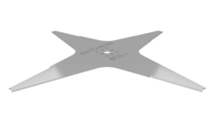Нож для газонокосилки-робота 18 см 4-х лопастной, 1 шт. AMBROGIO Star (L20Z13600A_R)
