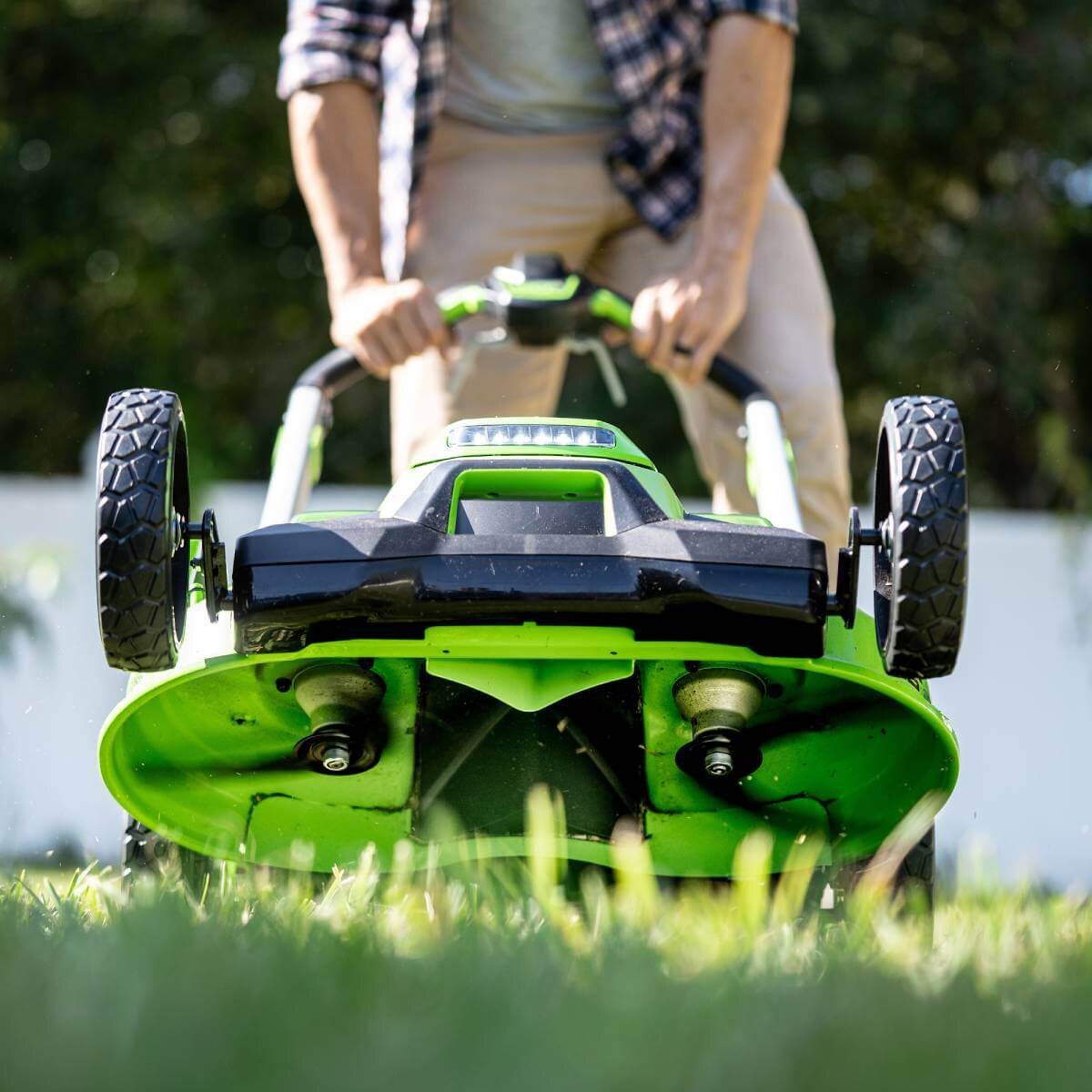 Газонокосилка аккумуляторная GREENWORKS GD60LM61 (2519107) [60В, без акб и з/у]