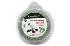 Леска триммерная KIMOTO Duo Core 3.0х74м (093176)