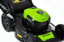 Газонокосилка аккумуляторная GREENWORKS GD40LM46SPK4 (2506807UB) [40В, 1х4.0 Ач, з/у]