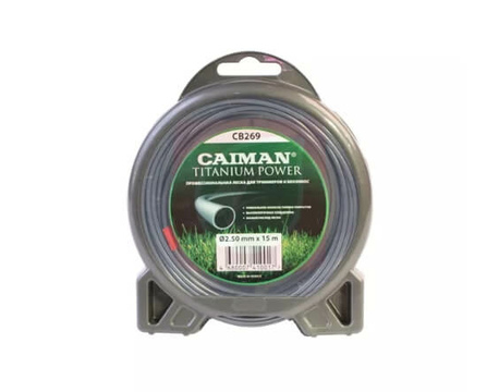 Леска триммерная CAIMAN PRO 2.5x15м (CB269)