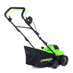 Аэратор-скарификатор аккумуляторный GREENWORKS GD40SC38IIK4 (2517607UB) [40В, 1х4.0 Ач, з/у]